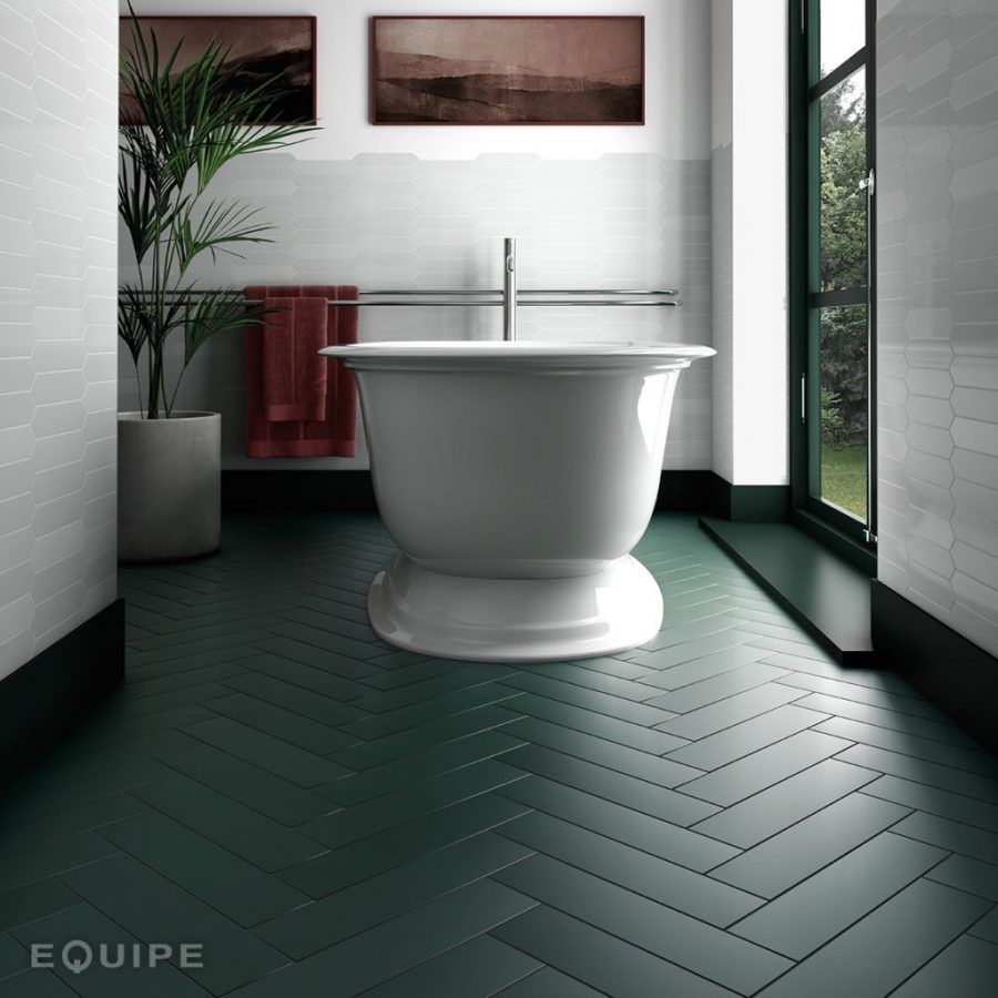Gresie Equipe Stromboli Viridian Green, 9.2x36.8 cm - imagine 2