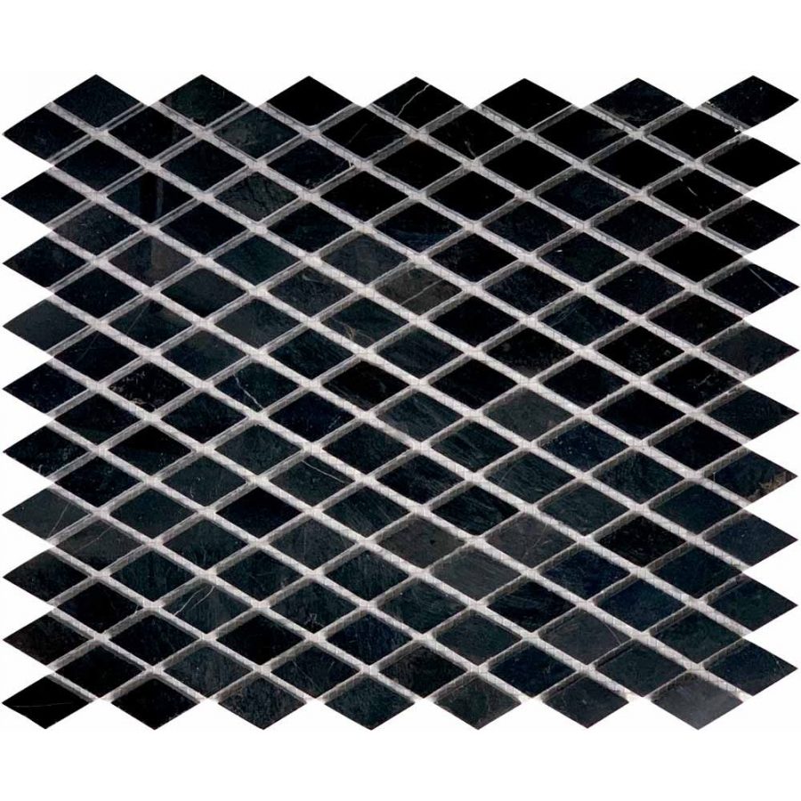 Mozaic Mosavit Marmol Diamond Negro 32x39.5