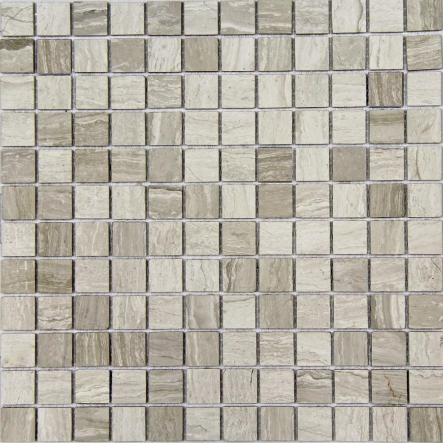 Mozaic Mosavit Marmol Wooden Gris, 31.6x31.6
