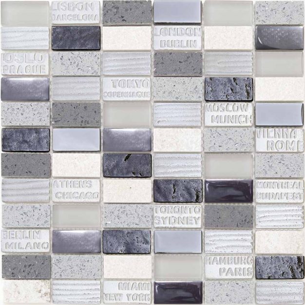 Mozaic Mosavit City Gris, 30x30