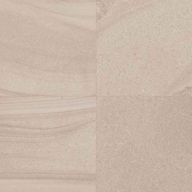 Gresie portelanata  ABK Re-Work Multi Beige 40x80 cm