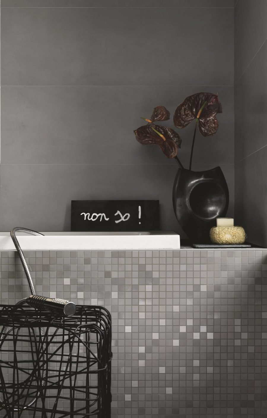 Faianta Marazzi Concreta Lava 32.5x97.7 cm - imagine 2