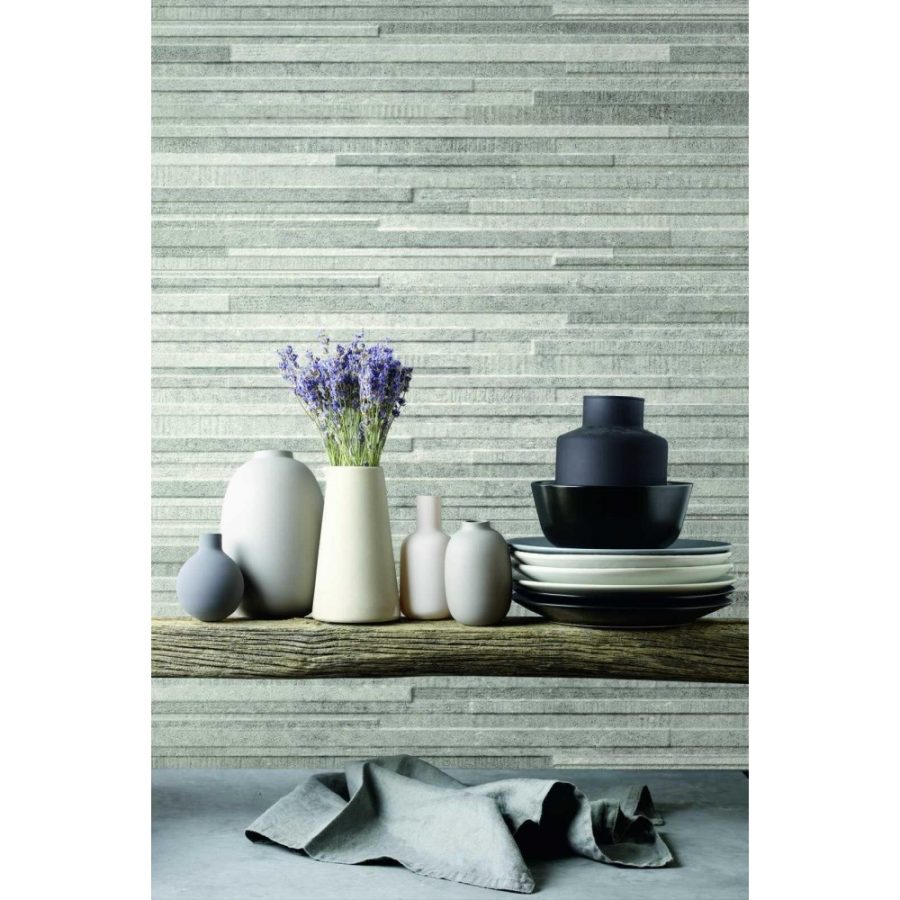 Faianta Marazzi Dover Grey Struttura Block 30x90 cm - imagine 2