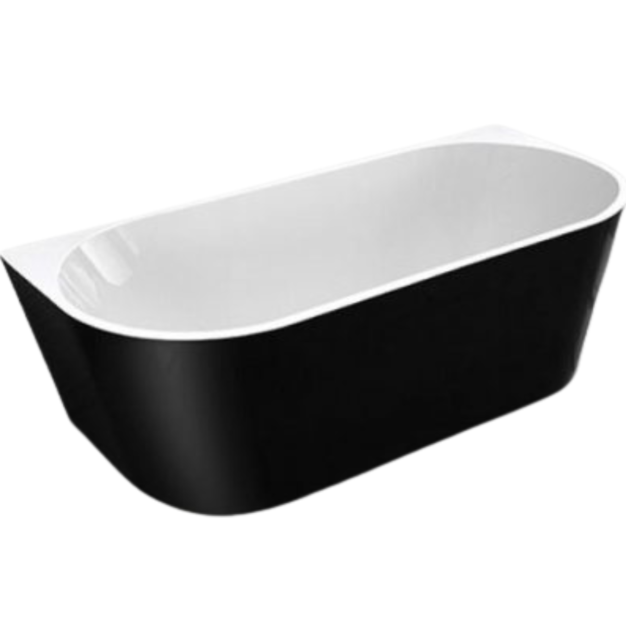 Cadă independentă Calabria Black Mat