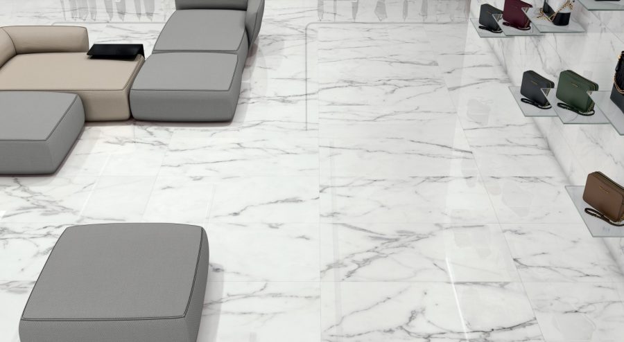 Gresie Vitacer Kalon White 60x120 cm - imagine 2