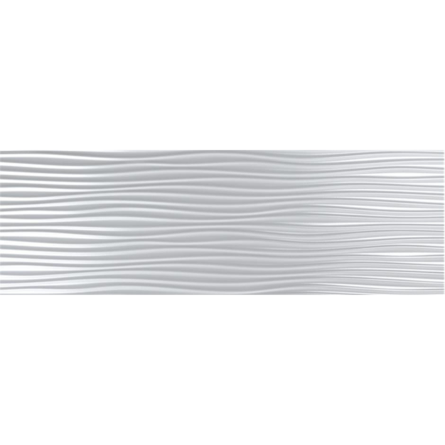 Faianță Vitacer Radiant 3D White Mat 33,3x90 cm
