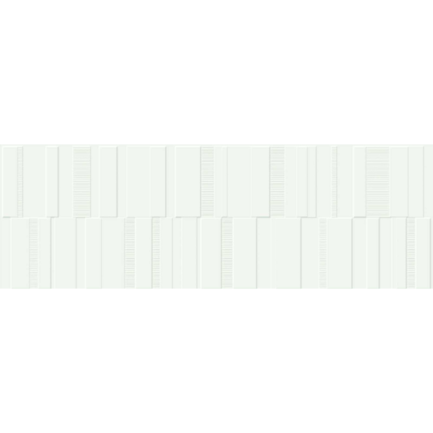 Faianță Marazzi Pure White Struttura Code 3D, 30x90 cm
