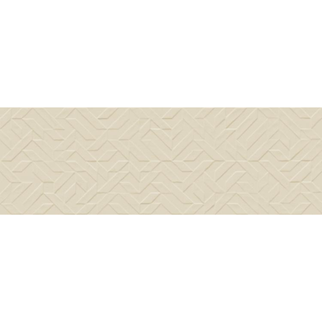 Faianță Marazzi Racconti Avorio Strutura Segmenti 3D, 30x90 cm