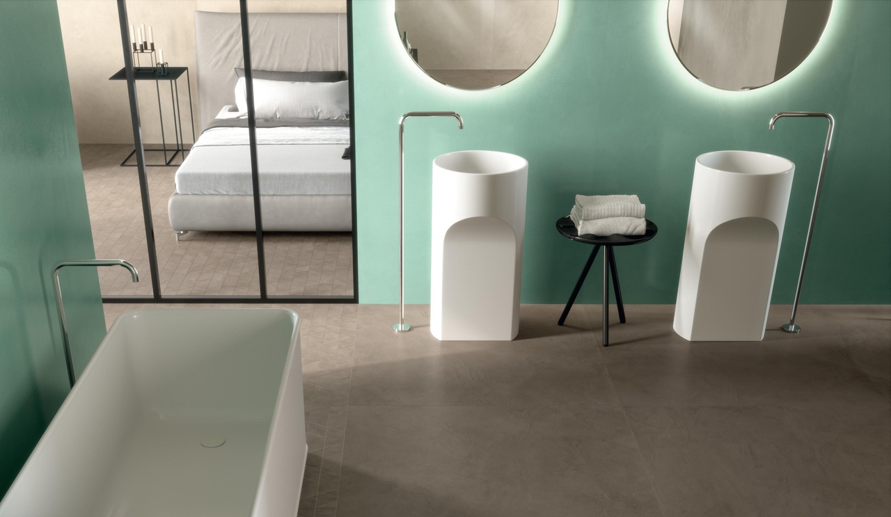 Gresie Atlas Concorde Prism Moss 50x120 cm - imagine 3