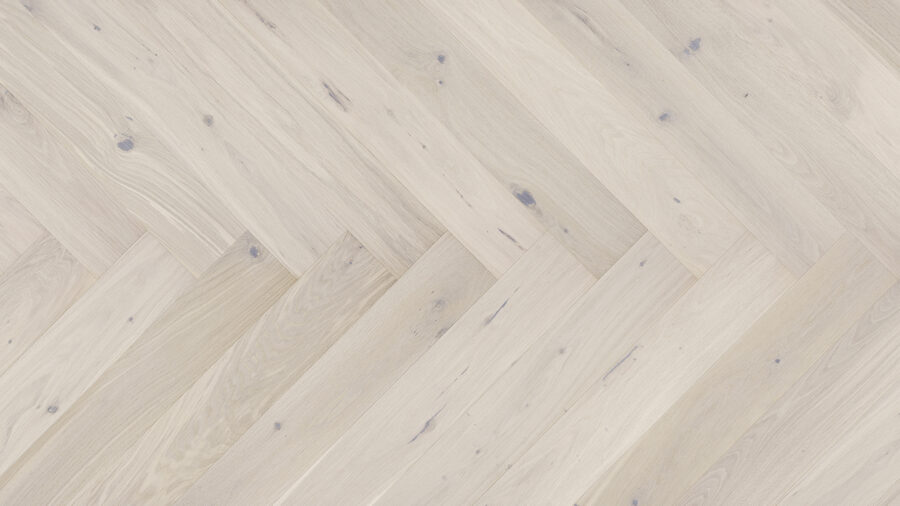 Parchet triplustratificat Barlinek Stejar Cappuccino Herringbone 130 cm