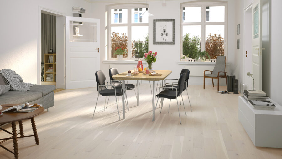 Parchet triplustratificat Barlinek Stejar Cappucino Piccolo Scurt - imagine 2