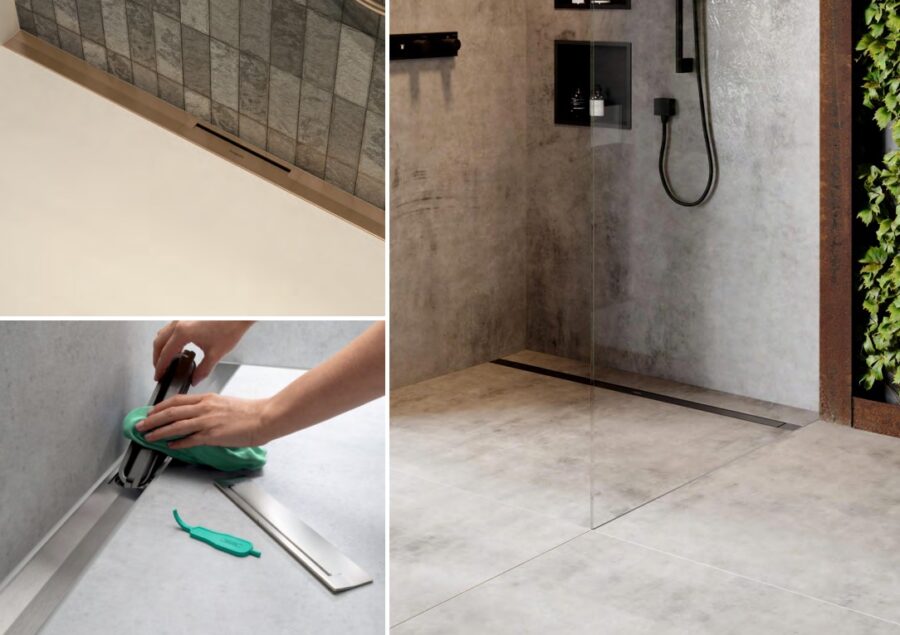 Rigolă duș Raindrain Flex Brushed Bronze  Hansgrohe - imagine 3