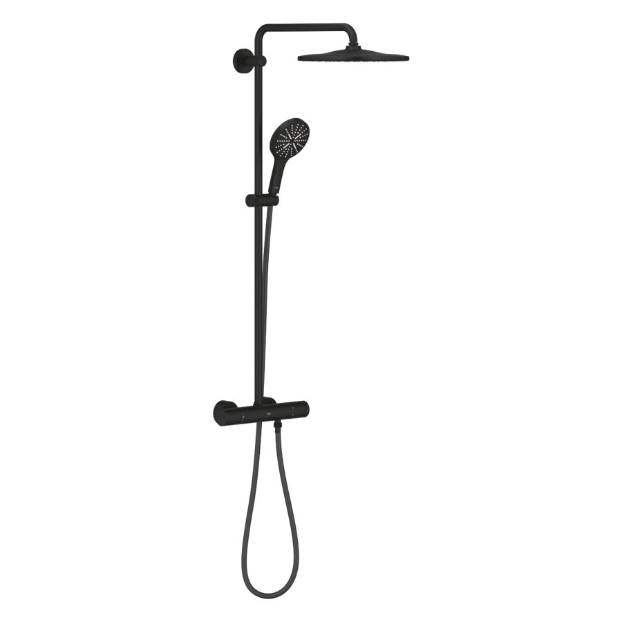 Coloană de duș Grohe Rainshower Smartactive 310 cu baterie termostatată