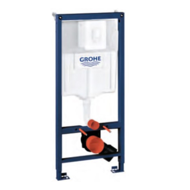 Sistem de fixare Rapid SL 3 în 1 - Clapetă Albă Grohe