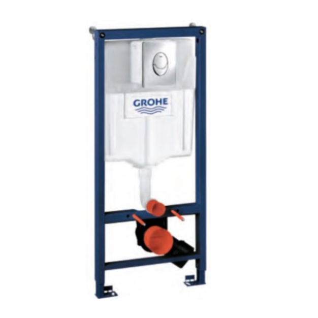 Sistem de fixare Rapid SL 3 în 1 - Clapetă Crom Grohe