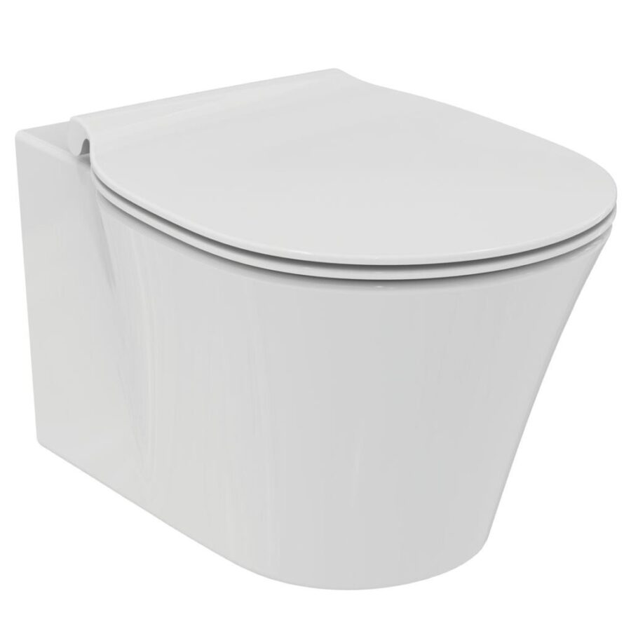 Vas wc Connect Air suspendat Rimless Ideal Standard + Capac wc Connect Air soft-close