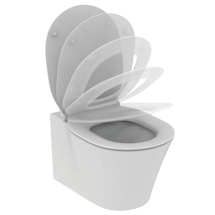 Vas wc Connect Air suspendat Rimless Ideal Standard + Capac wc Connect Air soft-close - imagine 3