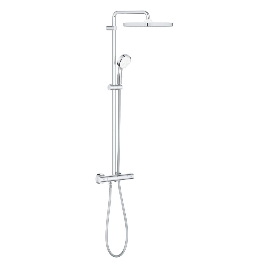 Coloană de duș  Grohe Cosmopolitan Cube New Tempesta 250 cu baterie termostatată