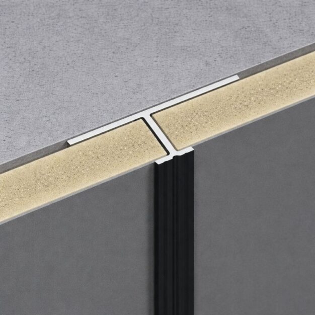 Profil de aluminiu pentru panouri de 8 mm- îmbinare H