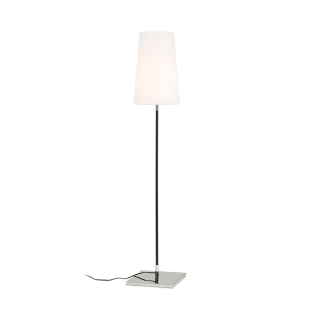 lampa podea Lulu Rendl design minimalist negru mat fara abajur stil industrial