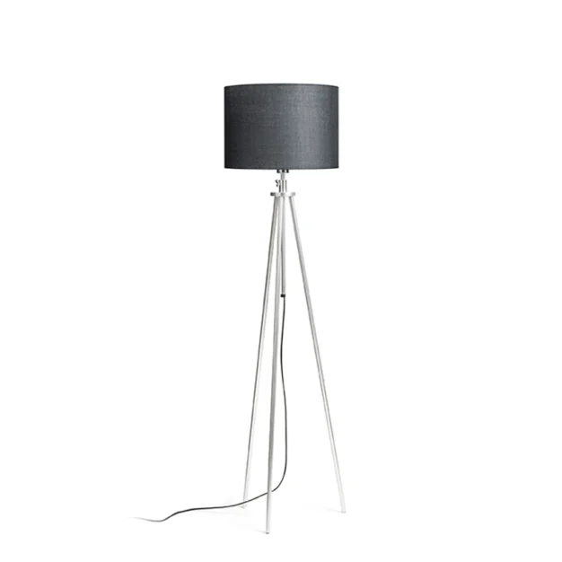 lampa podea Gardette Rendl design minimalist brat lung negru mat iluminat lectura modern