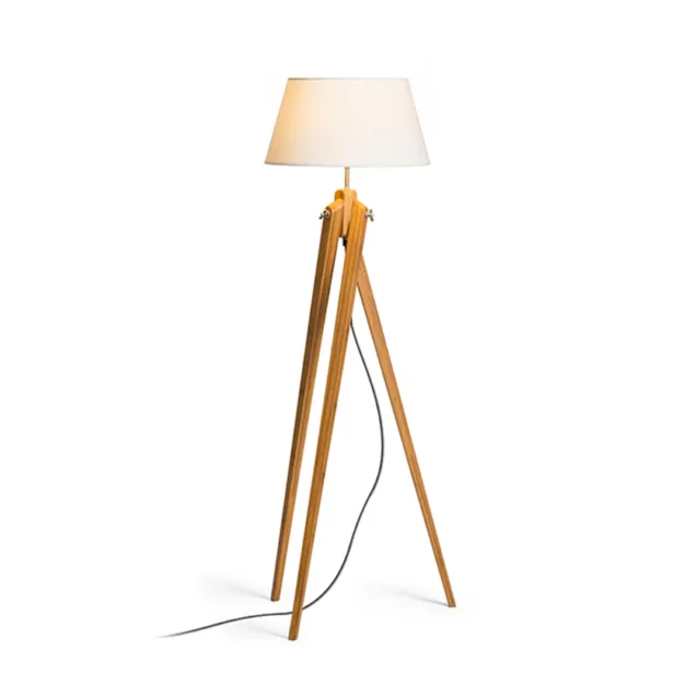 lampa podea Ambitus 46 Rendl design inelar cerc LED negru mat lumina ambientala indirecta