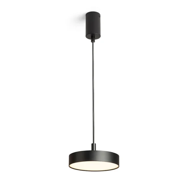 pendul Aretha I Rendl sticla suflata fumurie cupru design organic retro modern