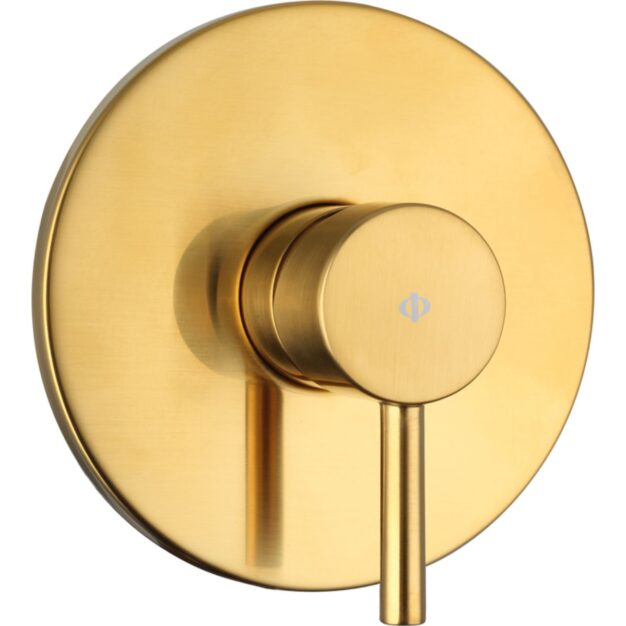 Baterie încastrată aurie GME Sirio 1 funcție.